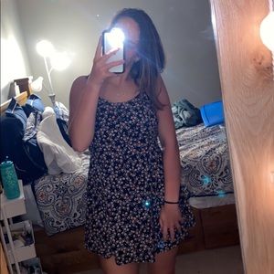 Mossimo Supply Co. Floral Ruffle sleeve dress